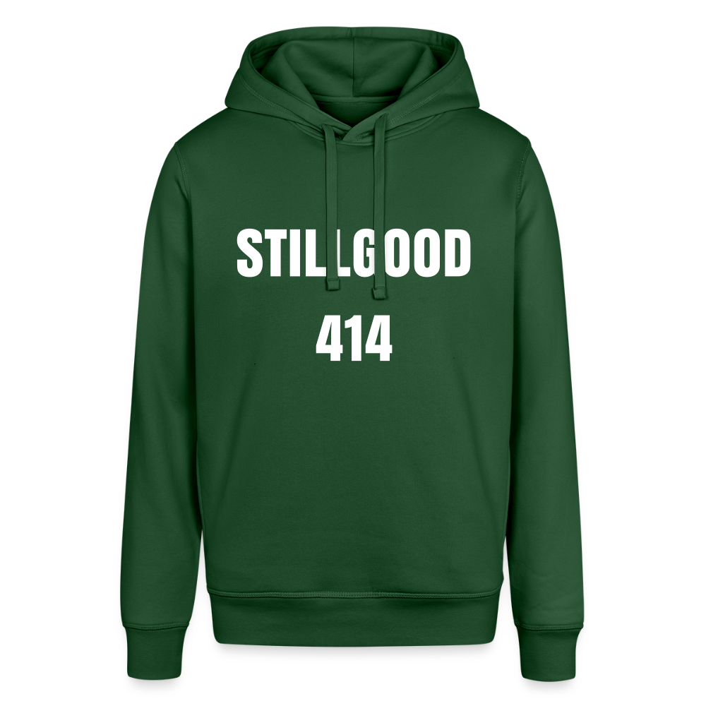 Unisex Organic Hoodie by Stanley & Stella - flaskgrön