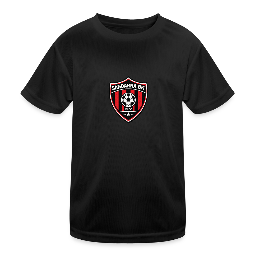 Funktions-T-shirt barn Sandarna - svart