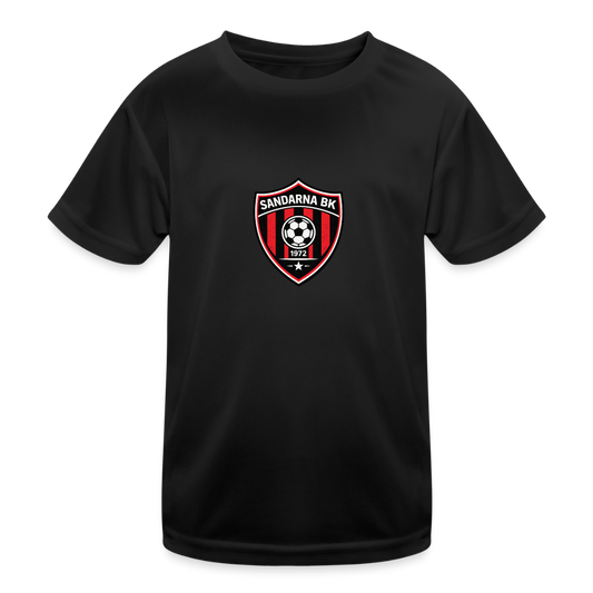 Funktions-T-shirt barn Sandarna - svart