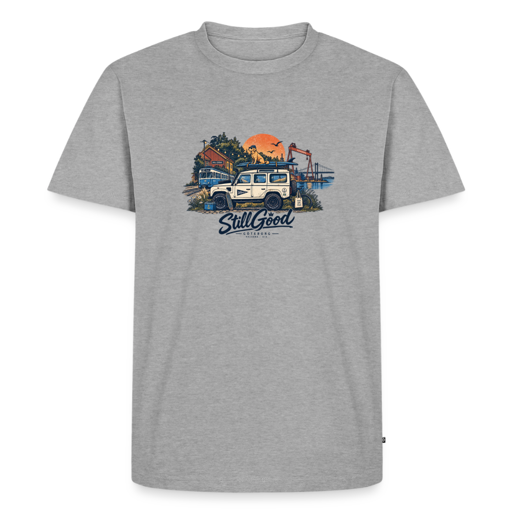 Stillgood Majorna 414 T-shirt - gråmelerad