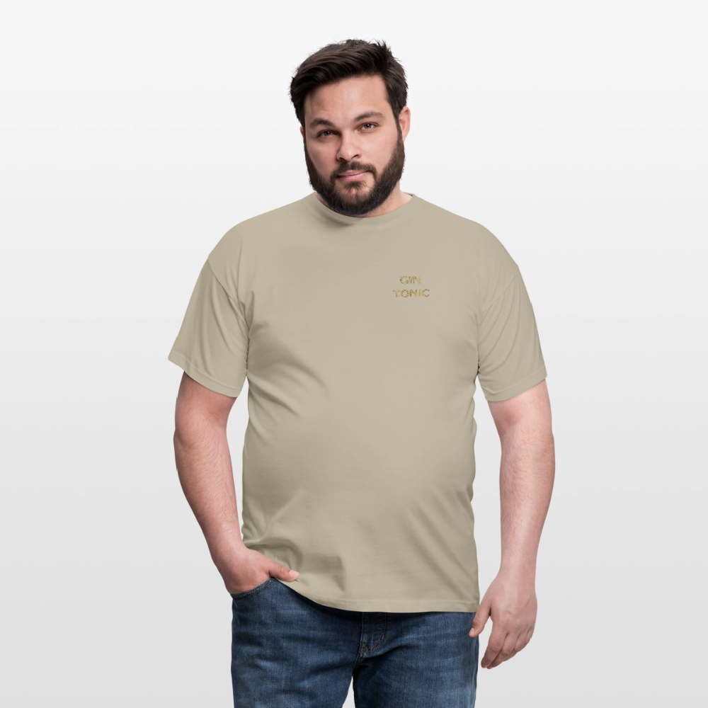 T-shirt Gin Tonic - sandbeige