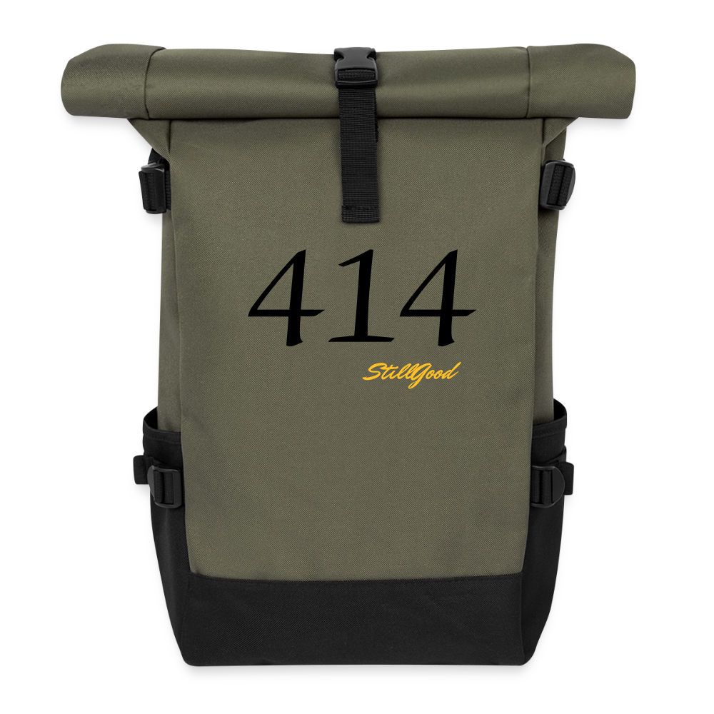 414  Backpack - olive/black
