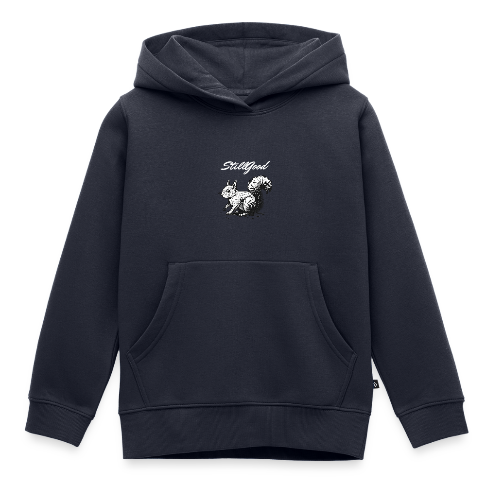 Premium-Luvtröja barn - marinblå