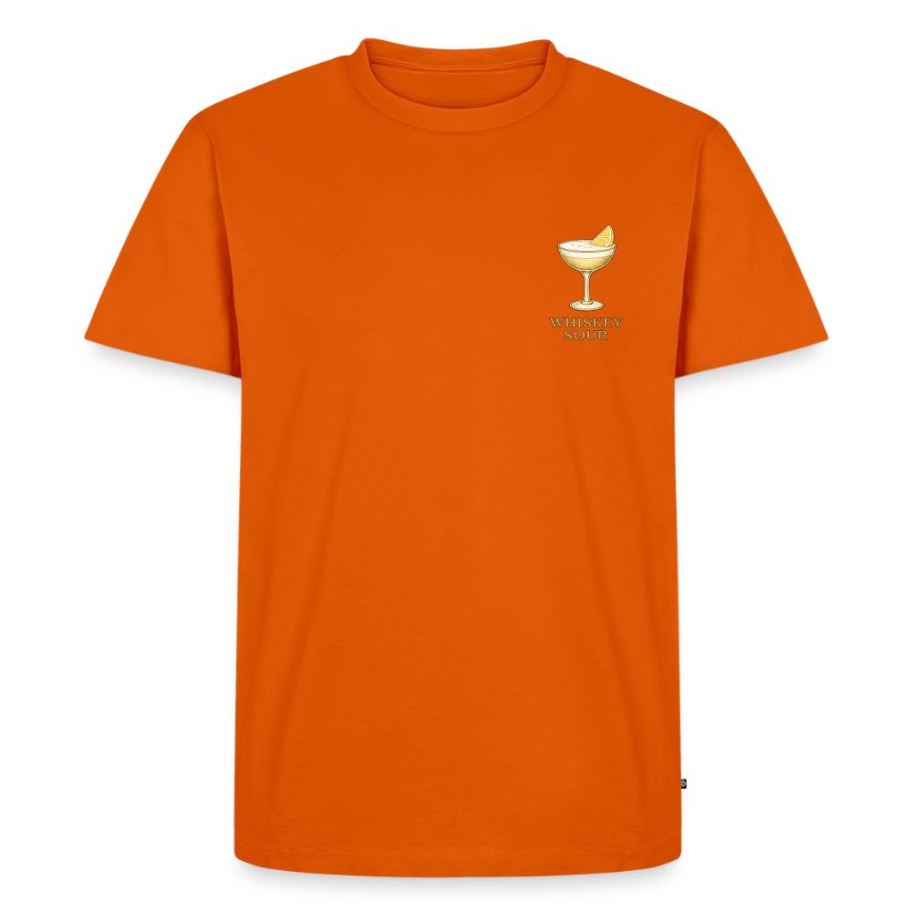 Premium-T-shirt Whiskey sour - orange 