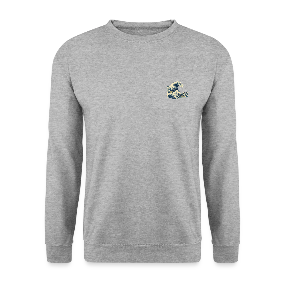 StillGood everyday sweatshirt - vitgråmelerad