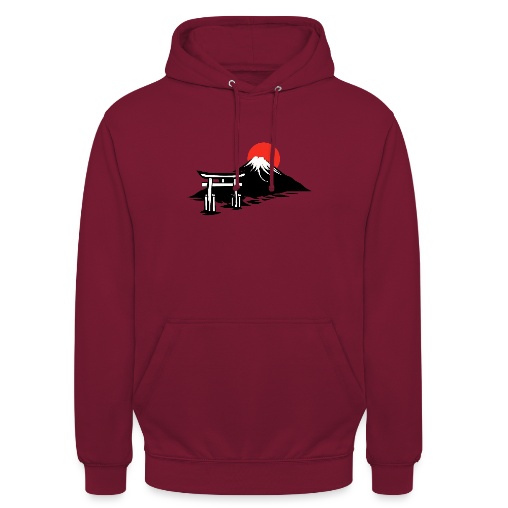 Luvtröja - bordeaux