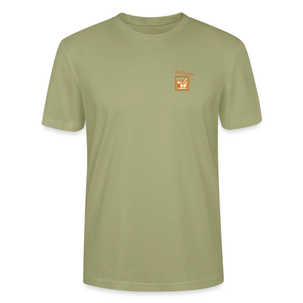 T-shirt Old fashion - dimgrön