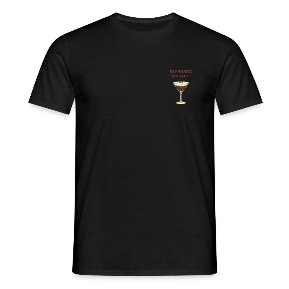 T-shirt Espresso Martini - svart