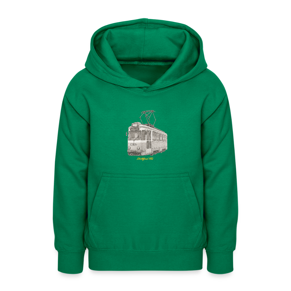 StilGood Grönalinjen Luvtröja tonåring - kellygrön