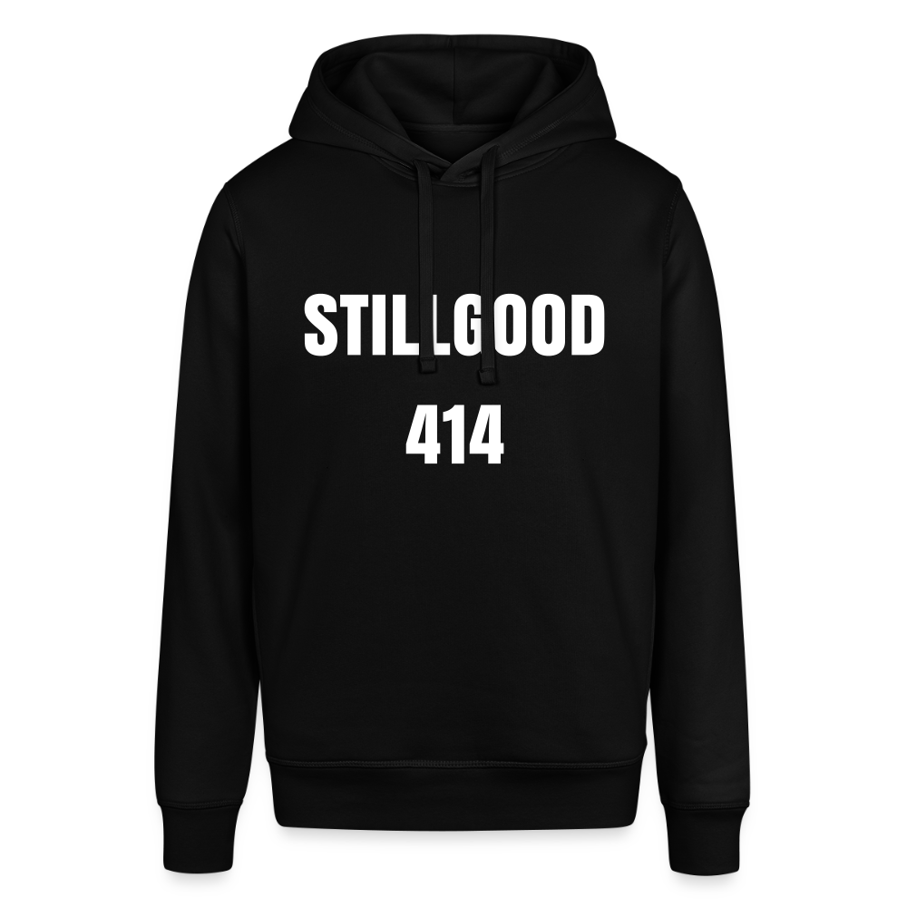 Unisex Organic Hoodie by Stanley & Stella - svart