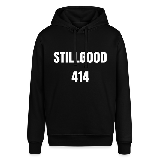 Unisex Organic Hoodie by Stanley & Stella - svart