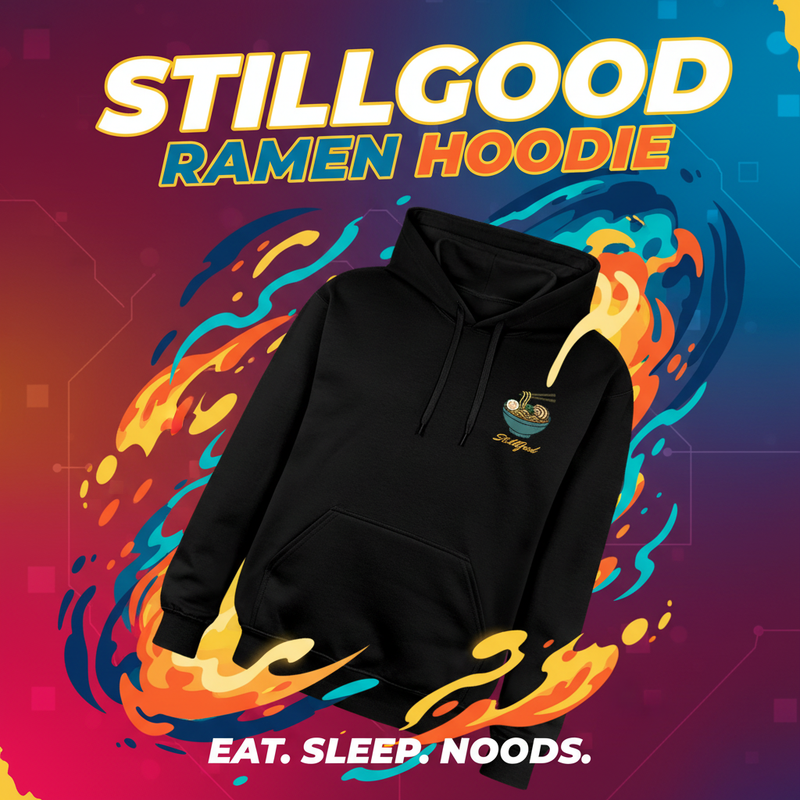 Ramen Hoodie Banner - Bold