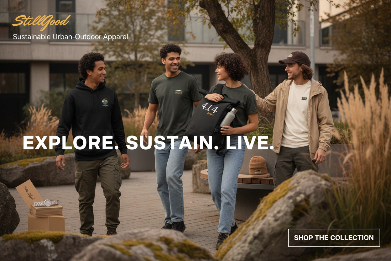 StillGood Hero Banner med produkter